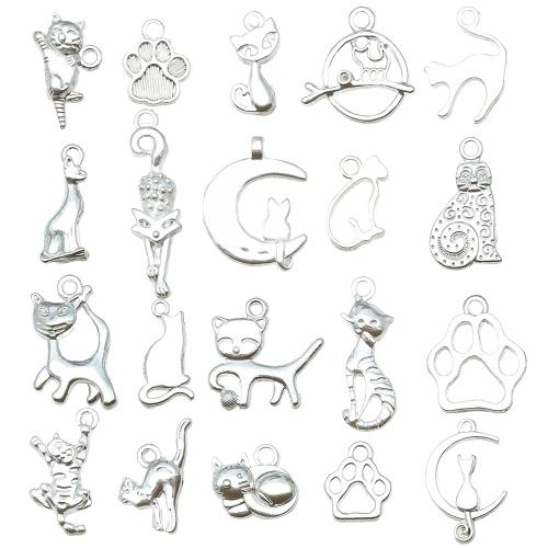 Zinc Alloy Animal Pendants Vacuum Ion Plating DIY Sold By Bag