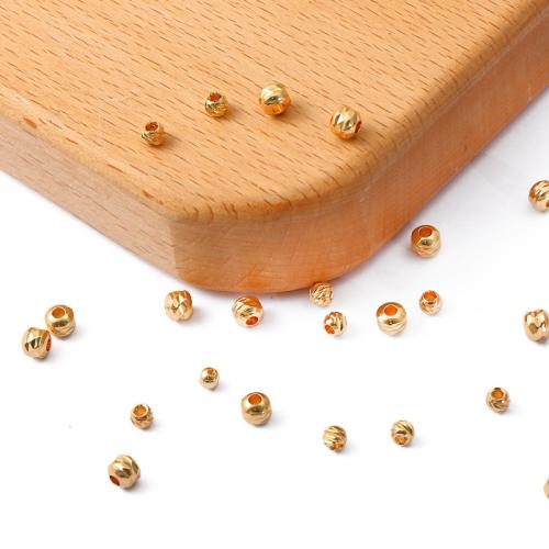 Brass Jewelry Beads Vacuum Ion Plating DIY Sold By Bag