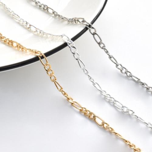 Iron Jewelry Chain Vacuum Ion Plating DIY 1.10mm Sold By m