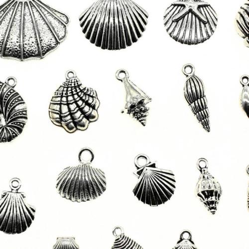 Zinc Alloy Animal Pendler, forgyldt, tilfældigt sendt & du kan DIY, 100G/Bag, Solgt af Bag