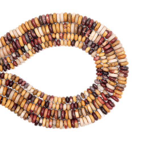 Natural Egg Yolk Stone Beads Flat Round DIY mixed colors Sold Per Approx 38 cm Strand