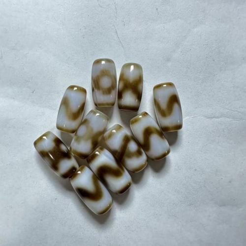 Natural Tibetan Agate Dzi Beads DIY Sold By PC