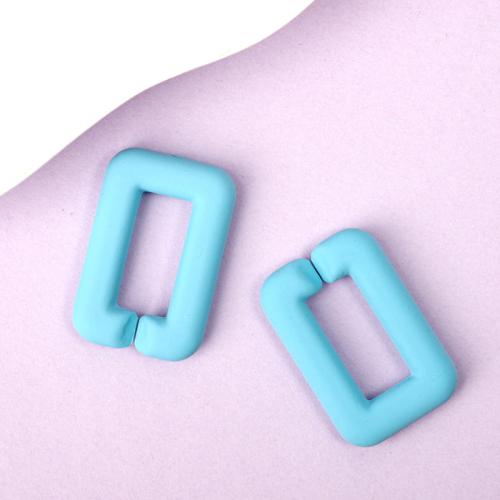 Acryl Linking Ring, DIY, meer kleuren voor de keuze, 20x30mm, 100pC's/Bag, Verkocht door Bag