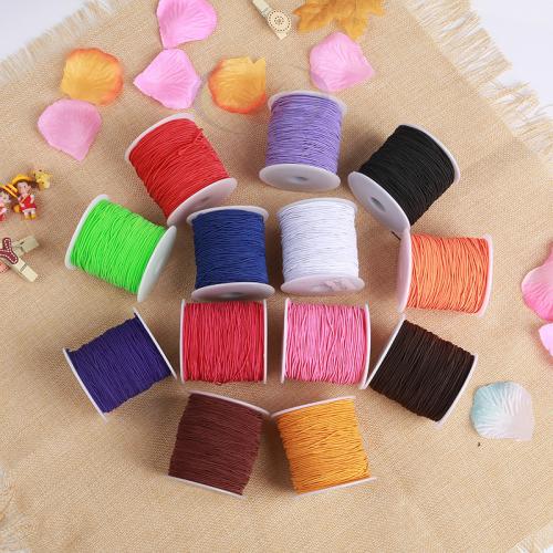 Elastic Thread Polyester with Elastic Thread DIY 1mm Approx Sold By Spool