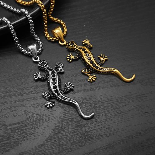 Stainless Steel Jewelry Necklace 304 Stainless Steel Vacuum Ion Plating Unisex Sold By PC