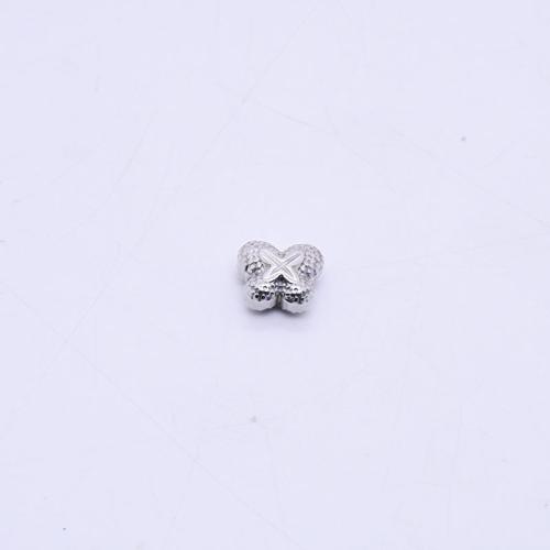 Stainless Steel Earring Stud Component 304 Stainless Steel Butterfly silver color plated DIY silver color Sold By Bag