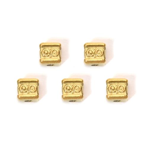 ステンレス鋼ジュエリーペンダント, 304ステンレススチール, メッキ, DIY, 無色, 5x5mm, 10パソコン/バッグ, 売り手 バッグ