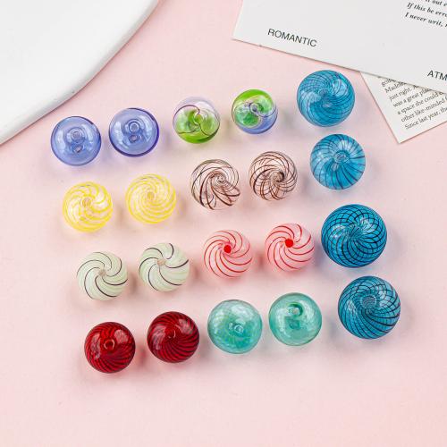 Fashion Glass Beads Round DIY Approx 3mm Sold By Bag