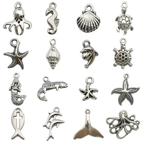 Zinc Alloy Animal Pendler, forgyldt, du kan DIY, flere farver til valg, Solgt af PC