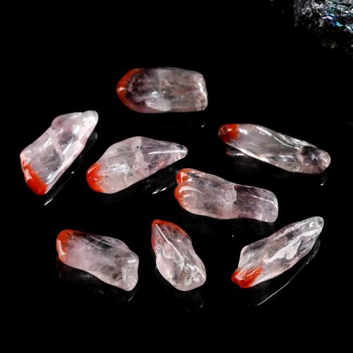 Natural Quartz Jewelry Beads irregular DIY pendant length 10-20mm Sold By PC