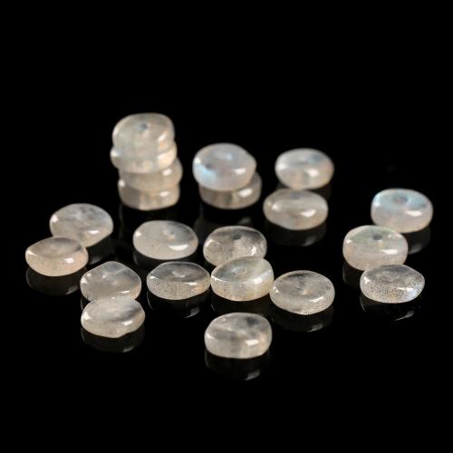 Perles Pierre de lune, Moonstone, naturel & DIY, gris, beads size 6-7x3mm, Vendu par PC