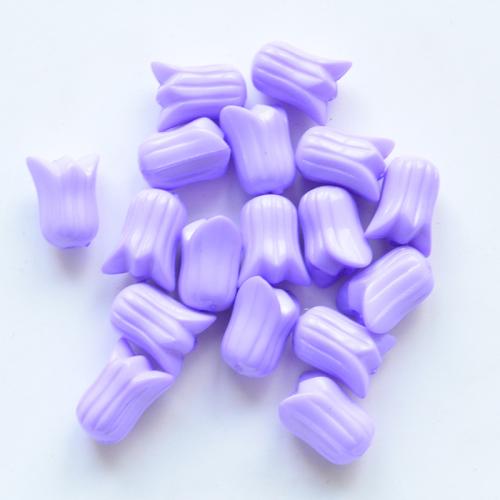 Opaque Acrylic Beads Flower DIY Approx 1.5mm Approx Sold By Bag