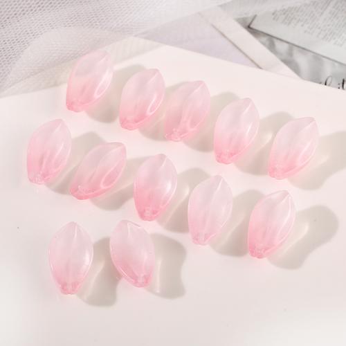 Fashion Glass Beads petals DIY Sold By Strand