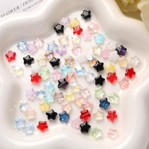 Lampwork Beads Star DIY 8mm Sold By Bag