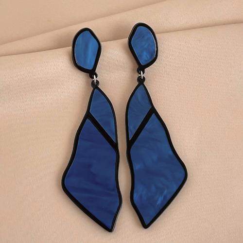 Acrylic Jewelry Earring fashion jewelry & for woman & enamel Sold By Pair