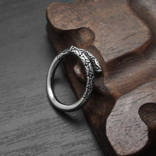 Rozsdamentes acél Finger Ring, 304 rozsdamentes acél, különböző méretű a választás & az ember, több színt a választás, Által értékesített PC