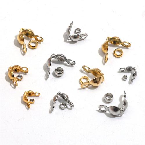 304 Stainless Steel Ball Chain Connector plated DIY Sold By Bag