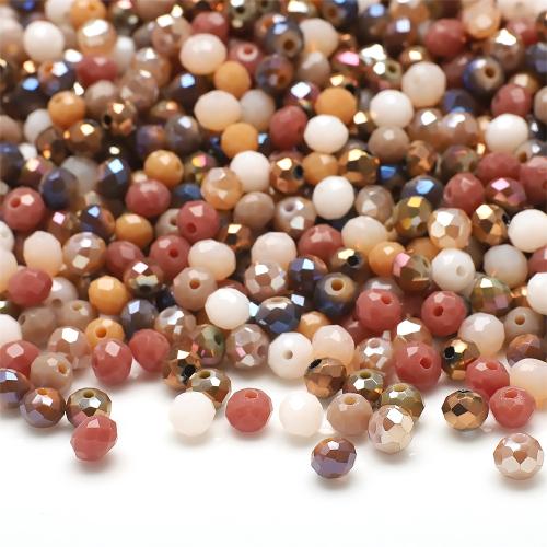 Fashion Glass Beads DIY 4mm Approx Sold By Bag