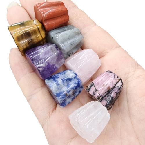 Grânulos de gemstone jóias, Pedra natural, Crânio, DIY & materiais diferentes para a escolha, Mais cores pare escolha, níquel, chumbo e cádmio livre, 18x21mm, vendido por PC