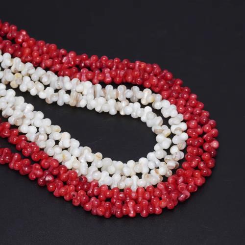 Přírodní sladkovodní Shell korálky, Skořápka, DIY, více barev na výběr, 3x8mm, Prodáno za Cca 38 cm Strand