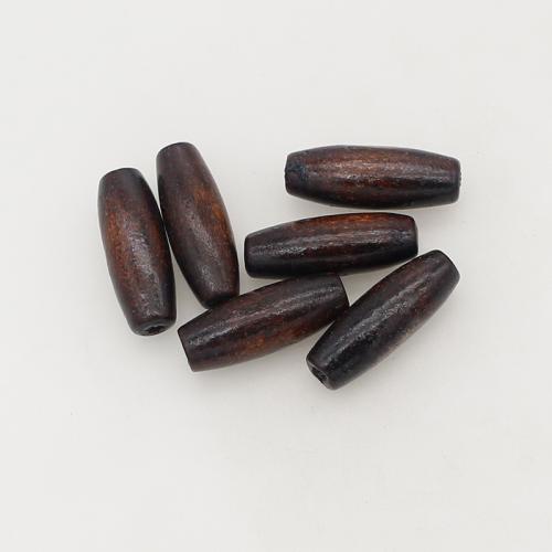 Coirníní adhmaid, Maple, Olive, DIY, dathanna níos mó le haghaidh rogha, nicil, luaidhe & caidmiam saor in aisce, 23x8mm, Poll:Thart 2.5mm, Díolta De réir PC