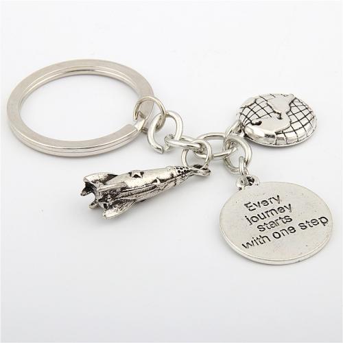 Key Chain, Cink Alloy, pozlaćen, bez spolne razlike & različitih stilova za izbor, 30x100mm, Prodano By PC