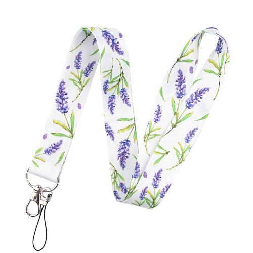 Cell Phone Lanyard, Polyester, Unisex & forskellige design til valg, flere farver til valg, Længde Ca. 17.7 inch, Solgt af PC