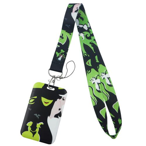 Lanyard card Holder Polyester with Plastic Unisex Sold By PC