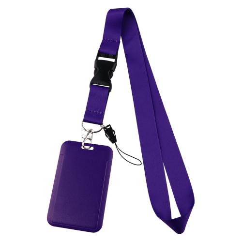 Sealbhóir Cárta Lanyard, Poileistir, le Plaisteach, unisex, dathanna níos mó le haghaidh rogha, Díolta De réir PC
