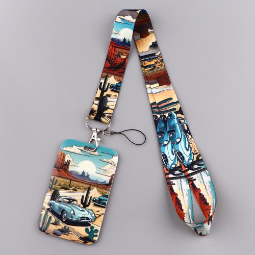 Sealbhóir Cárta Lanyard, Poileistir, le Plaisteach, unisex & dearaí éagsúla do rogha, dathanna níos mó le haghaidh rogha, Díolta De réir PC