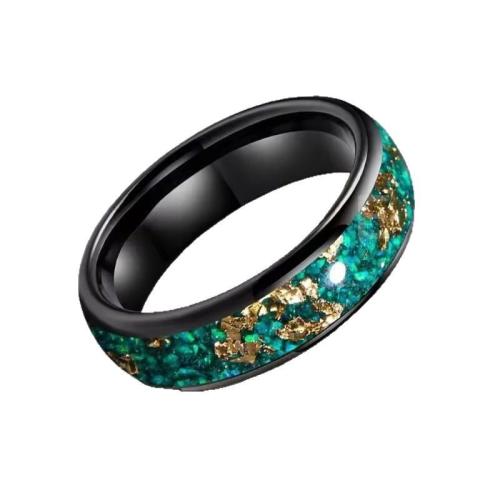Cruach dhosmálta Fáinne Blaisíní, 201 Cruach dhosmálta, plátáilte, unisex & méid éagsúla do rogha & greamán eapocsa & decal, dubh, Díolta De réir PC