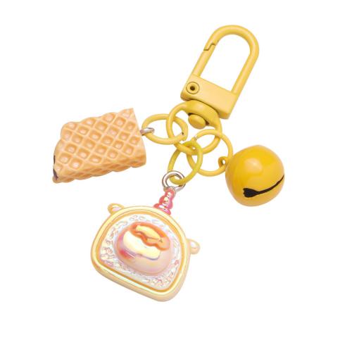 Llaveros, resina, con aleación de zinc & Acrílico, Lindo & unisexo, más colores para la opción, Vendido por UD