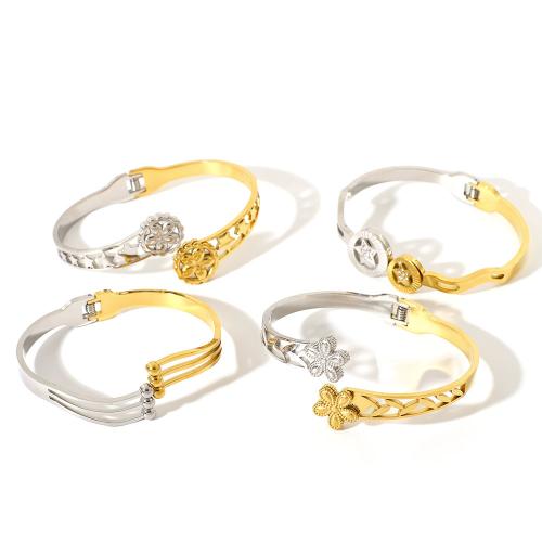 Stainless Steel Bangle 304 Stainless Steel plated fashion jewelry Sold By PC
