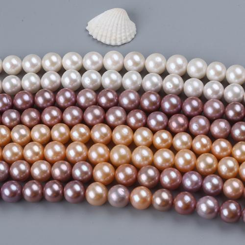 Grânulos de pérolas  cultivadas de água doce de forma redomda., Pérolas de água doce, Roda, DIY, Mais cores pare escolha, Aboutuff1a9-11mm, vendido por Strand