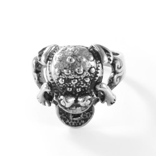 Ring Finger ze stali nierdzewnej, Stal nierdzewna 304, obyty, różnej wielkości do wyboru & dla człowieka & pusty, oryginalny kolor, sprzedane przez PC