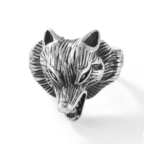 Ring Finger ze stali nierdzewnej, Stal nierdzewna 304, obyty, biżuteria moda & różnej wielkości do wyboru & dla człowieka, oryginalny kolor, sprzedane przez PC