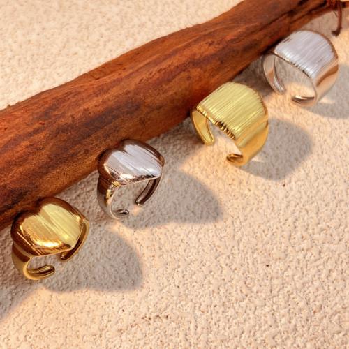 Ring Finger ze stali nierdzewnej, Stal nierdzewna 304, Powlekane, biżuteria moda & dla obu płci & różne style do wyboru, dostępnych więcej kolorów, sprzedane przez PC