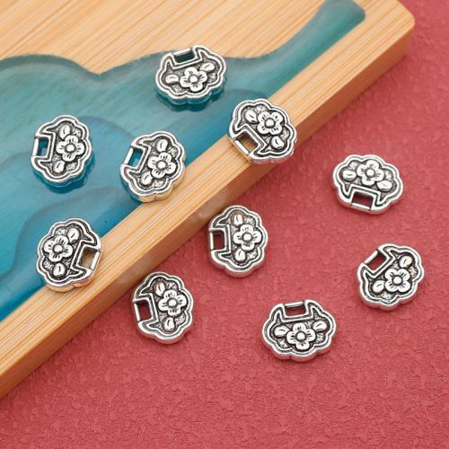 Zinc Alloy Pendants Lock antique silver color plated DIY nickel lead & cadmium free Approx Sold By Bag