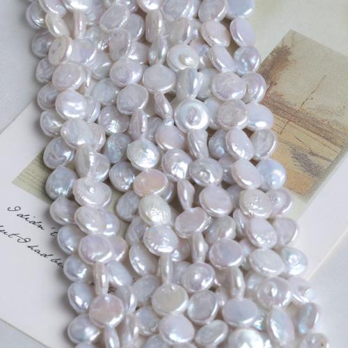 Coin odlad sötvattenspärla pärlor, Freshwater Pearl, DIY & olika storlek för val, fler färger för val, Säljs av Strand