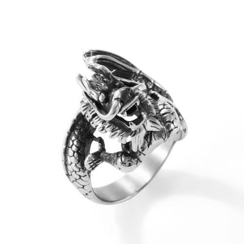 Rozsdamentes acél Finger Ring, 304 rozsdamentes acél, csiszolt, különböző méretű a választás & az ember & üreges, az eredeti szín, Által értékesített PC
