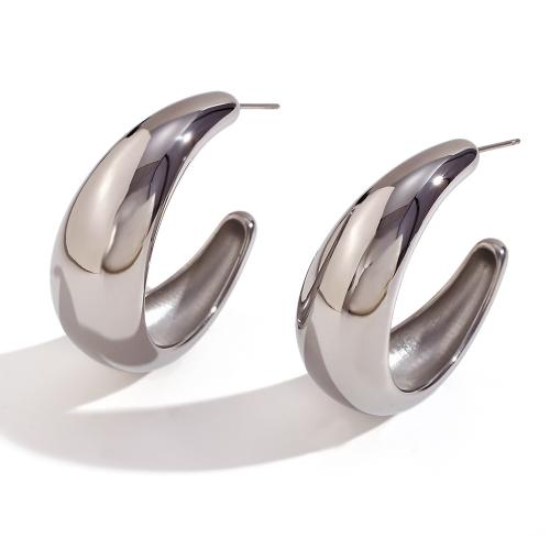 Roestvrij staal Stud Earrings, 304 roestvrij staal, plated, mode sieraden & verschillende stijlen voor de keuze & voor vrouw, meer kleuren voor de keuze, Verkocht door pair