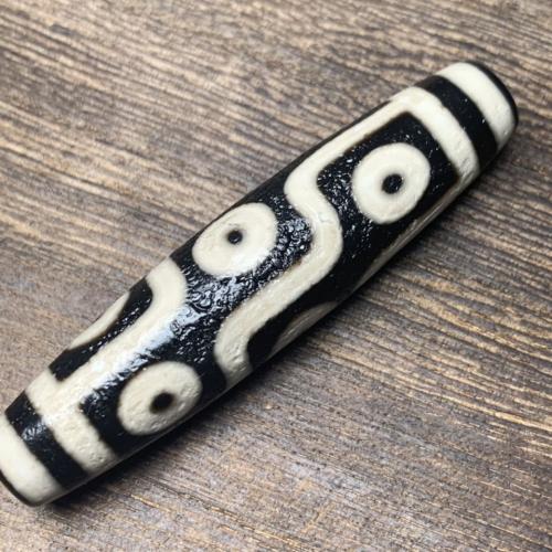 Naturlige tibetanske Agate Dzi Beads, Tibetansk agat, du kan DIY & forskellige stilarter for valg, Solgt af PC