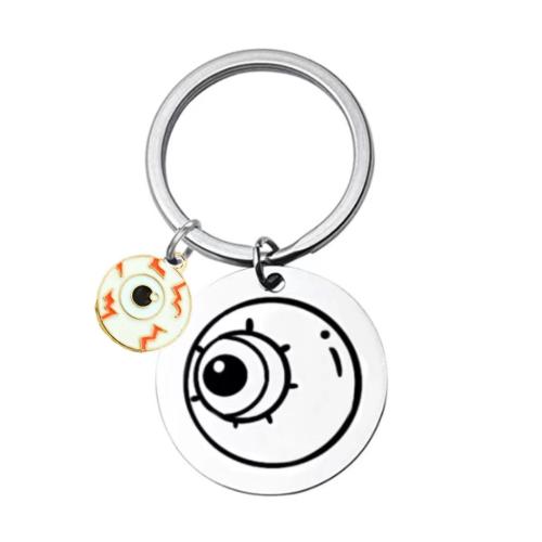 Brelok, Stal nierdzewna 304, Halloween Design & dla obu płci & różne style do wyboru, sprzedane przez PC