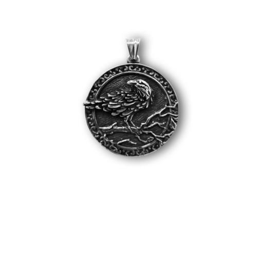 Roestvrij stalen sieraden Hangers, Titanium Staal, Rond plat, gepolijst, DIY & voor de mens, oorspronkelijke kleur, 40mm, Verkocht door PC
