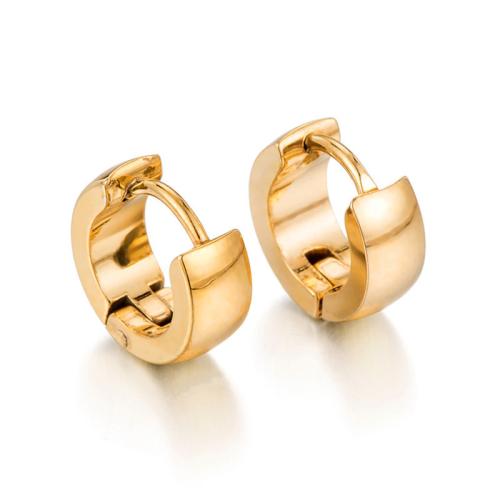 304 rostfritt stål Huggie Hoop Earring, plated, olika stilar för val & för kvinna, Säljs av Par
