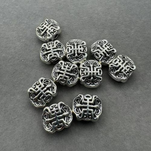 Coirníní Jewelry Alloy Sinc, Sinc Alloy, dath airgid antique plátáilte, DIY, nicil, luaidhe & caidmiam saor in aisce, 100ríomhairí pearsanta/Mála, Díolta De réir Mála