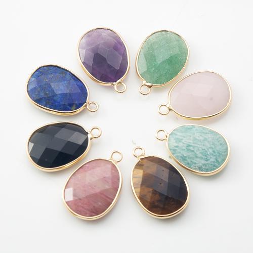 Gioielli ciondoli con gemme, pietra preziosa, with ottone, DIY, nessuno, 17.20x5.80x26.30mm, Venduto da PC