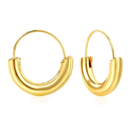 Stainless Steel Lever Back Earring 304 Stainless Steel gold color plated fashion jewelry & for woman Sold By Pair