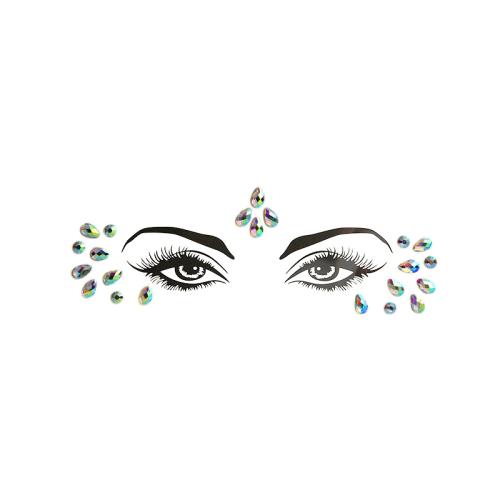 Tattoo sticker, Resin Strass, met Papier, DIY & verschillende stijlen voor de keuze & voor vrouw, 250x140mm, Verkocht door PC
