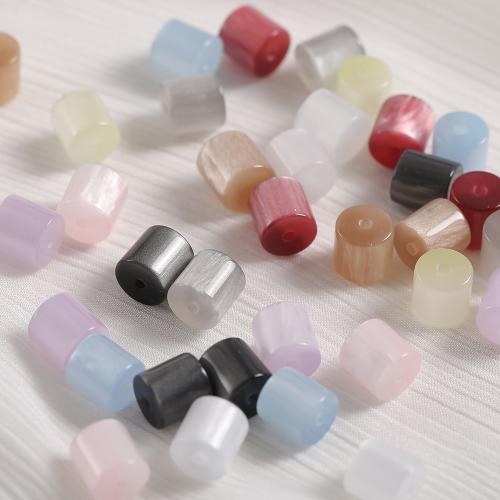Imitation Cats Eye Resin Beads Column DIY Sold By PC
